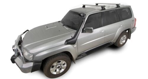 Nissan Patrol 4dr 4WD LWB GU 12/97-04/17 Rhino-Rack Vortex Roof Racks (pr) (JA2618) - Image 2