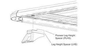 Rhino-Rack PLHSPAIR Pioneer Leg Height Spacer - Image 3