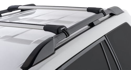 Mitsubishi Pajero NP-NX SWB/LWB (With Roof Rails) Rhino-Rack Vortex Stealthbar roof rack (pr) (JA7952) - Image 5