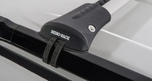 Toyota Prado 150 Series 5dr 4WD With Roof Rails 11/09on Rhino-Rack Vortex Stealthbar roof rack (pr) (JA7950) - Image 2