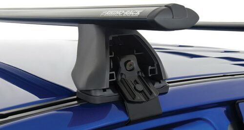 MAZDA BT50 Gen2 Dual Cab 1/2011-12/2020 Sportz 2500 Black 2 Bar Roof Rack (JC-04509) - Image 4