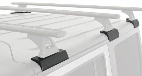 Jeep Wrangler JK 4dr Hard Top 02/11-03/19 Rhino-Rack Vortex RCL Legs with Backbone (3 bars) (JC-01312) - Image 3