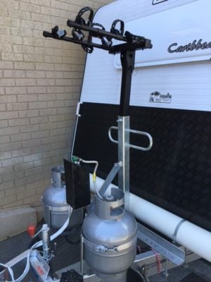 Caravan and Camper Trailer A-Frame Bike Carrier - Image 5