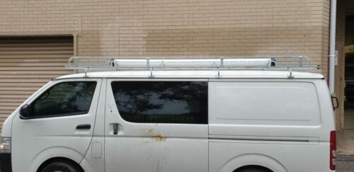 Van Galvanised Toyota Hiace 03/05-05/19 Full Roof Rack 3.3 x 1.5 x 0.15m - Image 3