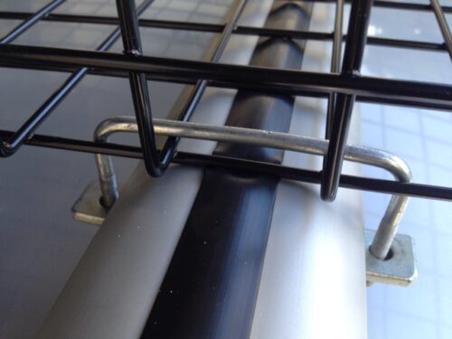 Roof Rack Basket U-Bolt kit (75mm) with nyloc nuts (x4) - Image 5