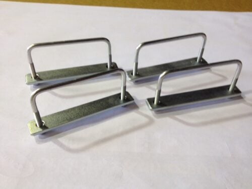 Roof Rack Basket U-Bolt kit (95mm) with nyloc nuts (x4) - Image 3