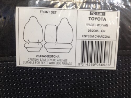 Fully Tailor Made Seat Covers for Toyota Hiace LWB 2005 -2014 - Image 8