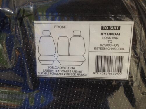 Hyundai  iLoad 2008 - Sept 2021 Fully Tailor Made Outback Canvas Seat Covers - Image 3