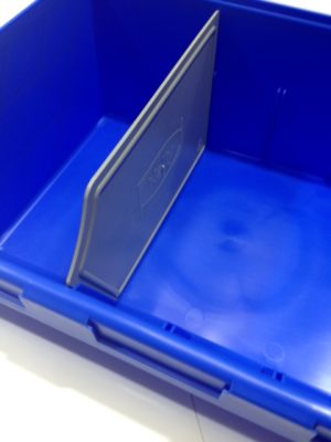 Shelving Container Nally SH-N30DIVIDER Grey Bin Divider for N30 & N40 - Image 2