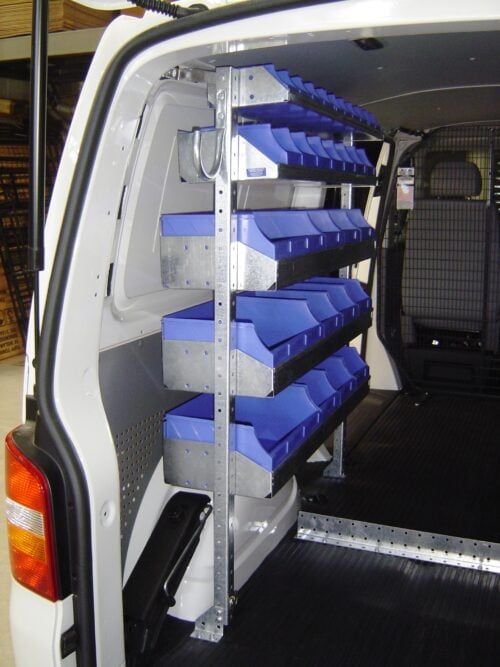 Starter Shelving Kit Hyundai  iLoad 2008 - Sept 2021 1 x1030mm Bay - Image 6