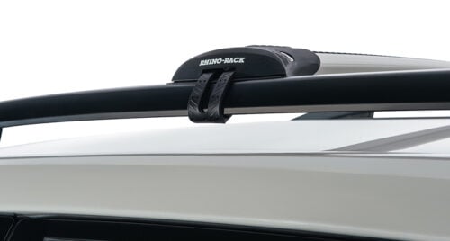 Subaru Forester SJ 5dr SUV With Roof Rails 02/13on Rhino-Rack Vortex Stealthbar Roof rack (pr) (JA7954) - Image 5