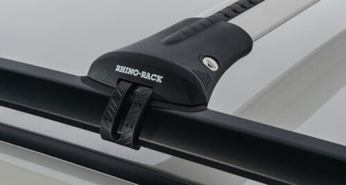 Subaru Forester SJ 5dr SUV With Roof Rails 02/13on Rhino-Rack Vortex Stealthbar Roof rack (pr) (JA7954) - Image 3