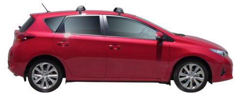 Toyota Corolla 5dr Hatch 10/12-07/18 Black Yakima Roof Racks (pr) (S4YB/K679W) - Image 2