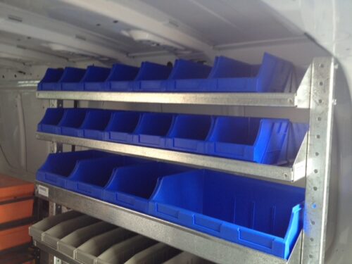 Starter Shelving Kit Renault Trafic 1 bay x 1030mm - Image 4