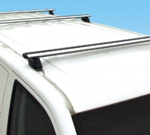 Volkswagen Transporter 2dr Van LWB (Low Roof) T5, T6 2004on KRS Roof Racks (4 bars) (DKT5) - Image 2