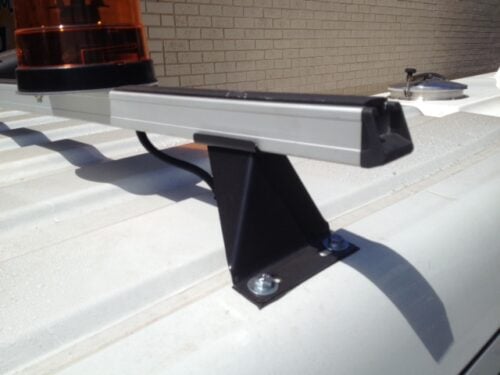 Truck Roof Rack Light Bar 2000mm, 190mm tall legs - Image 7