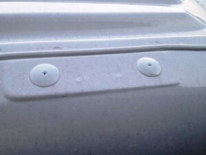 Truck Roof Rack Light Bar 2000mm with 2 x 150mm tall legs - Black - Image 3