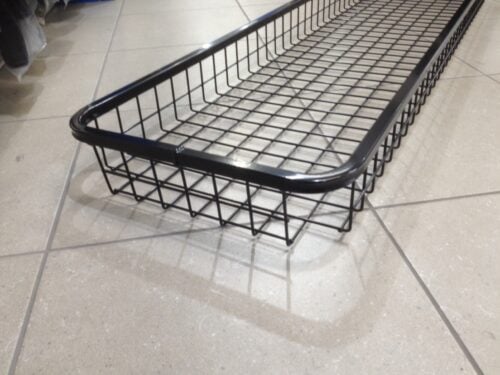 Steel Mesh Luggage Tray / Basket 1600 x 400 x 120mm - Image 3