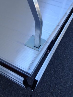 Utility Alloy Tray Sleeved / Pocketed Roof Rack (ea) - Image 4