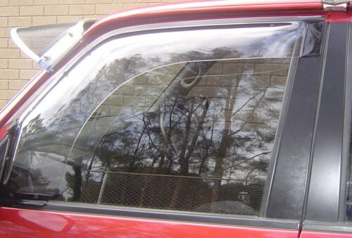Door Weather Shield WS-T255WD Landcruiser 78 Series Troop Carrier with vent window 2010 onwards (each) - Image 3