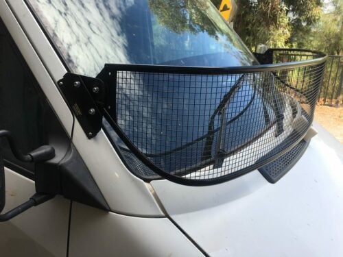 Mercedes Sprinter Black 300mm (wide cab) Windscreen Stone Protector (wide cab) - Image 7