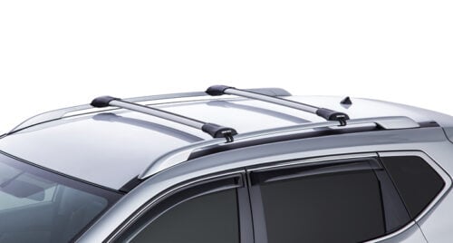 Nissan X-Trail T32 (with roof rails) 03/2014- 12/2022 Rhino-Rack Vortex Stealthbar Roof rack (pr) (JA7954) - Image 4
