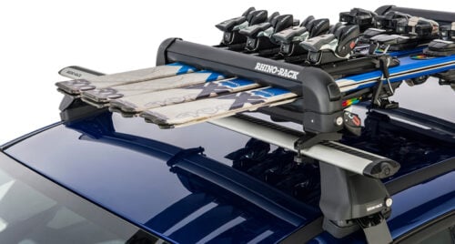 Rhino-Rack 574 500mm Ski and Snowboard/Fishing Rod Holder - 4 Skis or 2 Snowboards - Image 2