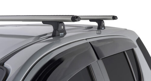 ISUZU MU-X Gen1, LS-T 1/2013-12/2021 Sportz RLT600 Trackmount Black 3 Bar Roof Rack (JC-04362) - Image 4