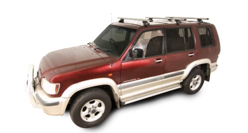 MITSUBISHI Challenger PA 2/1998-8/1998 Sportz RLTP Trackmount Black 2 Bar Roof Rack (JC-04391) - Image 3