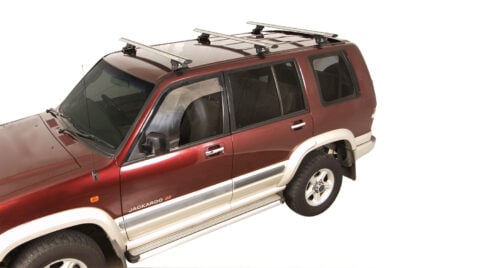 MITSUBISHI Challenger PA 2/1998-8/1998 Sportz RLTP Trackmount Black 2 Bar Roof Rack (JC-04391) - Image 4