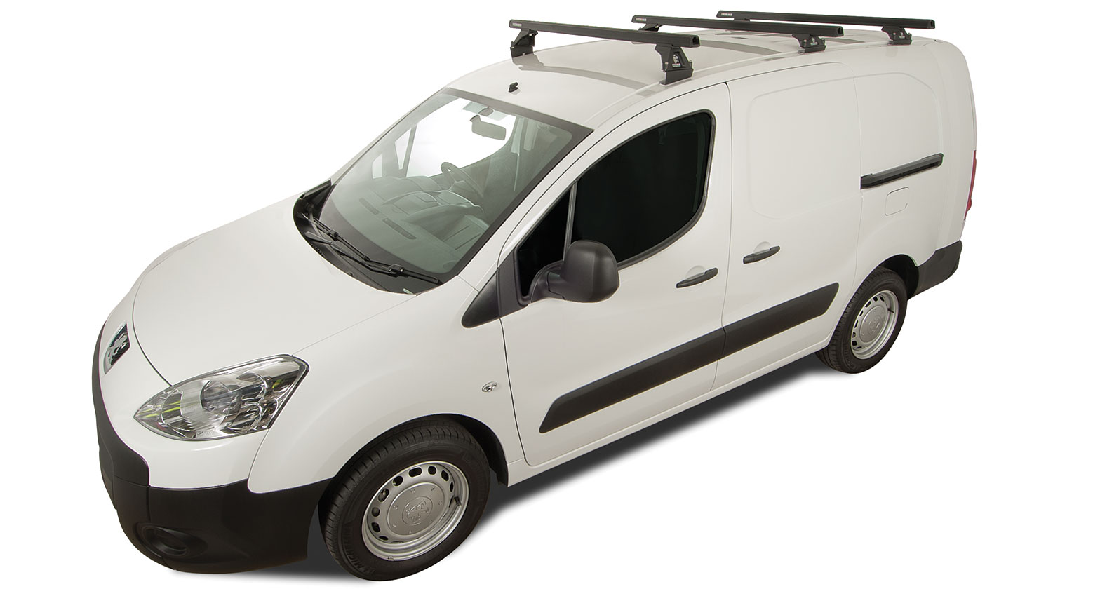 Peugeot Partner 2dr Van 08/08-2018 Rhino-Rack Commercial Bar Roof rack ...