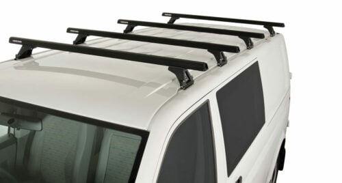 Volkswagen Multivan Gen6 2dr Van LWB 12/15on Rhino-Rack Commercial Bar Roof Rack (4 bar) (JA0844) - Image 3