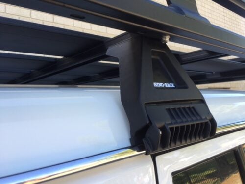 Mitsubishi Pajero NH-NL 05/91 to 04/00  Pioneer 6 Platform Rhino Rack (1900 x 1380mm) - Image 9