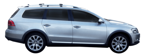 Volkswagen Passat Alltrack 4dr Wagon With Roof Rails Oct 2012 to Jan 2016 Yakima Roof racks (pr) (S53Y) - Image 2