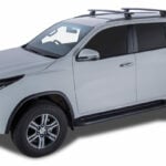 Toyota Fortuner GXL / Crusade 5dr SUV With Flush Rails 11/15on Rhino-Rack Vortex Roof Racks (pr) (JA8357)