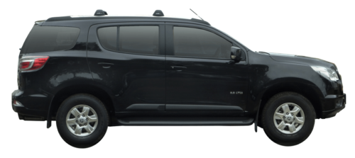 Holden Colorado 7/Trailblazer 4dr SUV With Flush Rails 12/12on Yakima Flush roof racks (pr) (S25Y/K682W) - Image 3