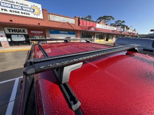 Toyota Hilux 4dr Ute Double Cab 10/15on Yakima Lock n Load 2 Bar Roof Rack (9813516/8000143/8000321)