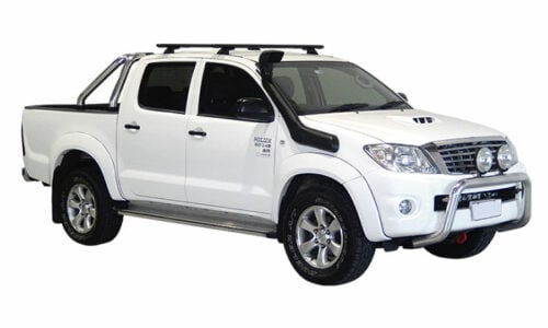Toyota Hilux 4dr Ute Dual Cab 04/05-09/15 Yakima Lock n Load 2 Bar Roof Rack (9813516/8000143/8000315) - Image 4