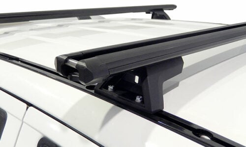 Toyota Hilux 4dr Ute Dual Cab 04/05-09/15 Yakima Lock n Load 2 Bar Roof Rack (9813516/8000143/8000315) - Image 2