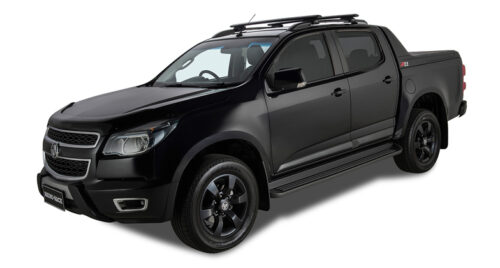 Holden Colorado Z71 with roof rails 2015-2020 RX Rhino-Rack Vortex Roof Racks (pr) (JA9141) - Image 3