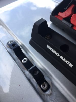 RAM 1500/2500/3500 4dr Ute Crew/Mega Cab Jan 2010on Rhino-Rack Vortex Ditch Mount 2 bar roof rack (JA7942) - Image 2