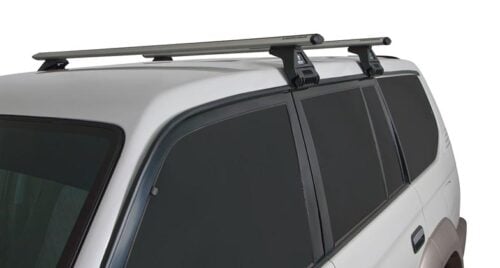 Toyota Land Cruiser 4dr 4WD 80 Series 05/90-03/98 Rhino-Rack Vortex Roof Racks (2 bar) (JA2617) - Image 4