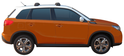 Suzuki Vitara 4dr SUV With Flush Rails 09/15on Yakima Roof Racks (pr) (S25Y/K864W) - Image 2