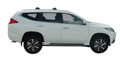 Mitsubishi Pajero Sport 4dr SUV With Flush Rails 12/15on Yakima Flush Bars (pr) (S24Y/K683) - Image 2