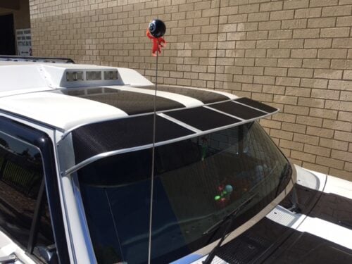 Ford F Series F100-F150 1981-2000 Mesh Windscreen Sunvisor - Image 2
