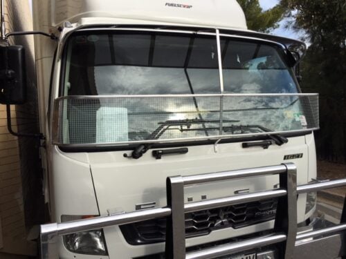 Mitsubishi/Fuso FM Wide Cab 2011on Windscreen Stone Protector - Image 2
