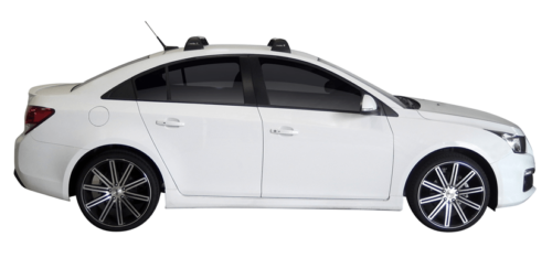 Holden Cruze JG 4dr Sedan 06/09on Yakima Flush Roof Racks (pr) (S5YB/K1020) - Image 2