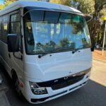 Mitsubishi/Fuso Rosa Bus 2006 onwards Mesh Windscreen Sunvisor
