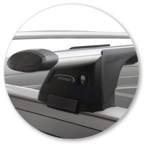 Kia Sportage Oct 2021onwards (with flush rails) Pro Rack Thru Roof Racks (pr) (S16Y/K1221) - Image 3
