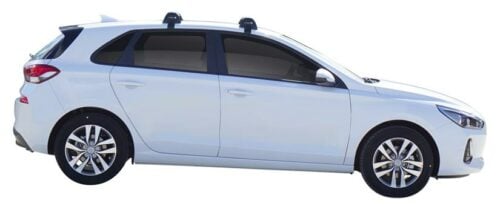 Hyundai i30 PD 5dr Hatch 05/17on Yakima Flush Bars (pr) (S25Y/K1079W) - Image 3